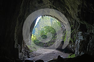 Backdoor of Hang En cave, the world 3rd largest cave photo